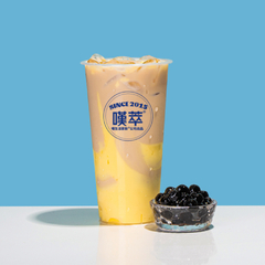蛋糕珍珠奶茶