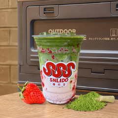 草莓牛乳抹茶