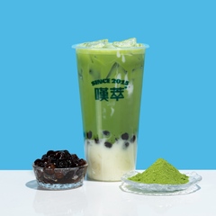 抹茶波波米麻薯