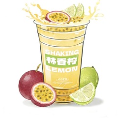 百香檸檬茶