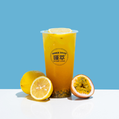 鲜柠百香果茶