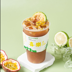 百香手打柠檬茶