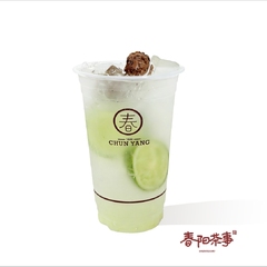 老盐椰青柠檬茶