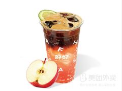 苹果西打冰美式