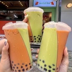 CP杯紅綠泰奶一杯兩喝