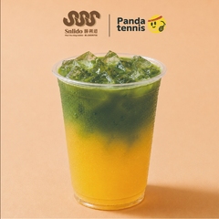 一抹鮮橙冰茶