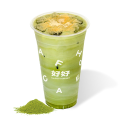抹茶生豆乳拿鐵