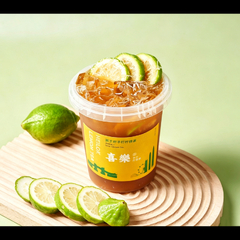 超大杯港式香水 檸檬茶