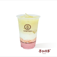 粉芭乐鲜奶青