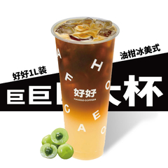 巨巨巨大杯油柑冰美式