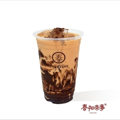 酷脆泰红鲜奶茶